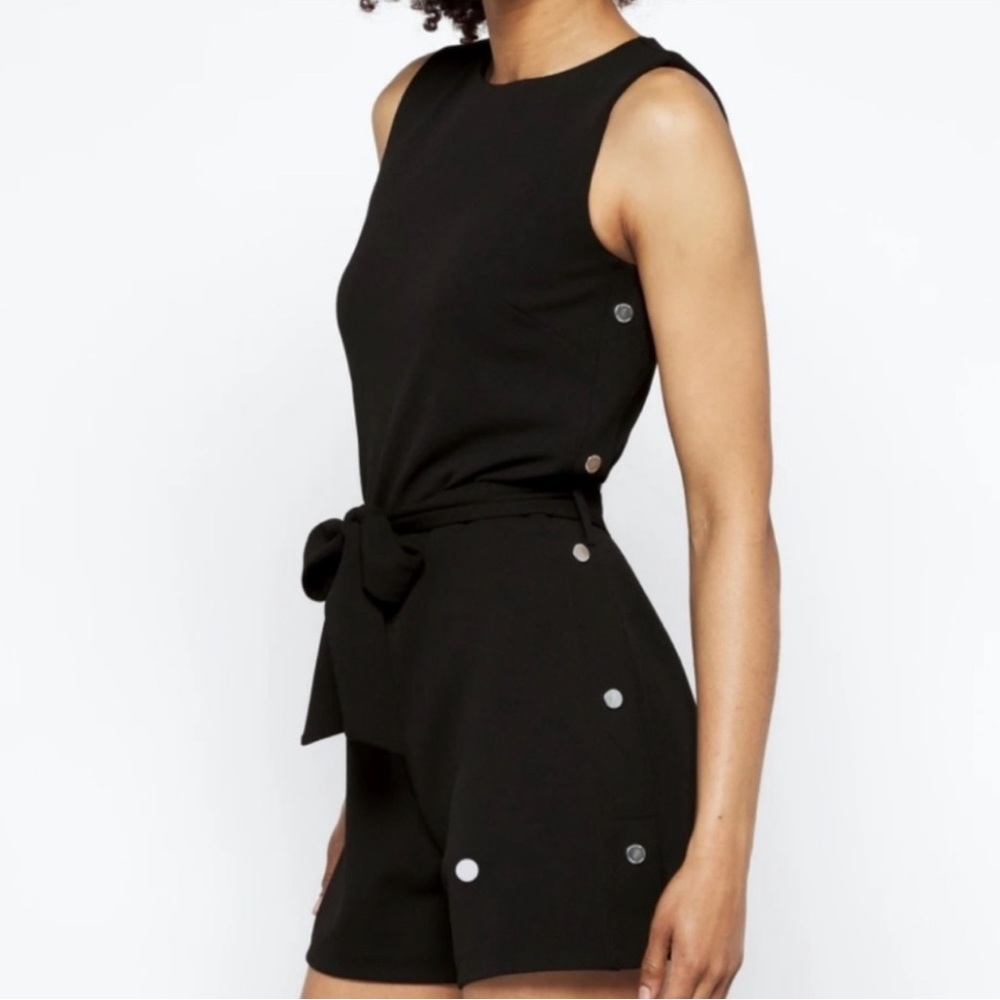 Michael by Michael Kors Black Romper sz S NWT